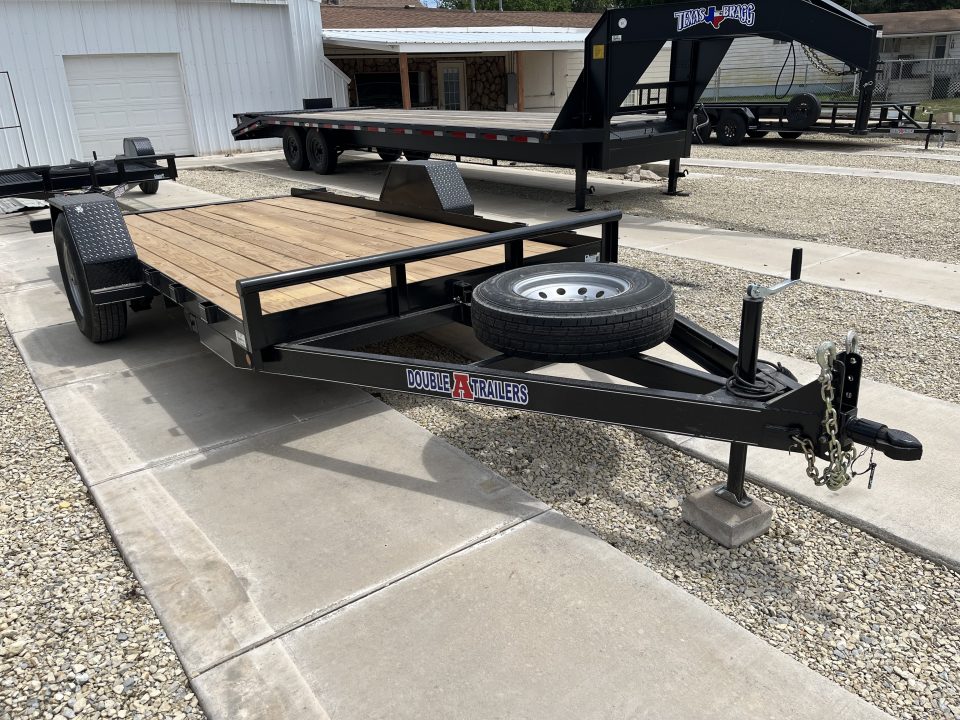 New 2026 80"x14' Tilt Trailer 7K Axle - Double A