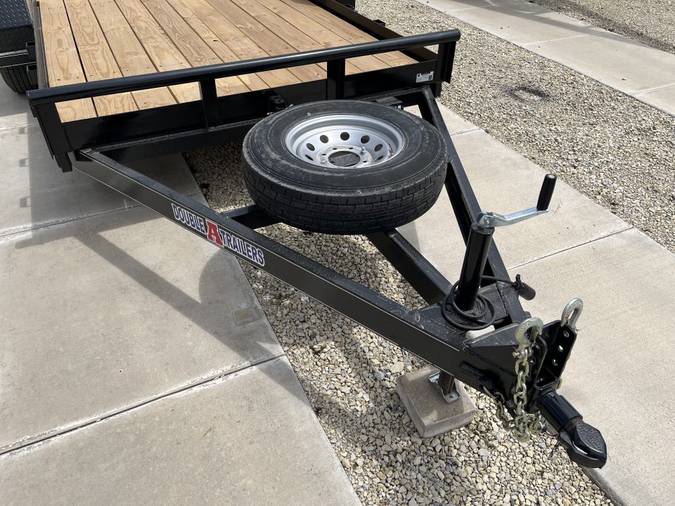 New 2026 80"x14' Tilt Trailer 7K Axle - Double A