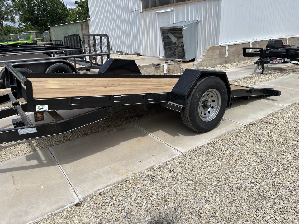 New 2026 80"x14' Tilt Trailer 7K Axle - Double A