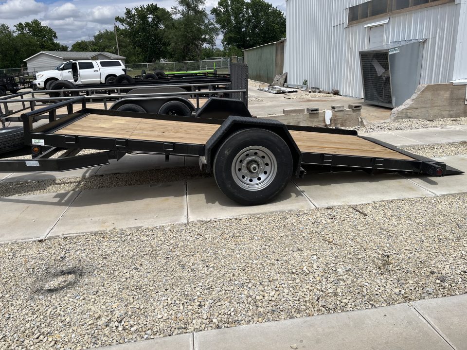 New 2026 80"x14' Tilt Trailer 7K Axle - Double A