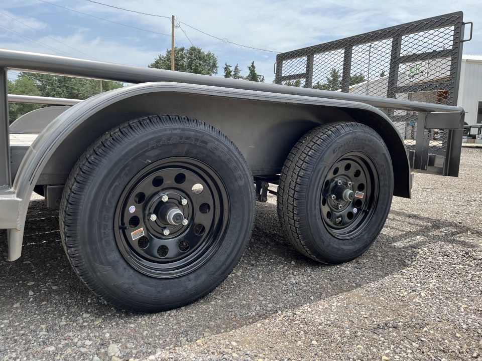 New 2025 Texas Bragg Trailers 77" x 14' Tandem Dovetail Utility Trailer