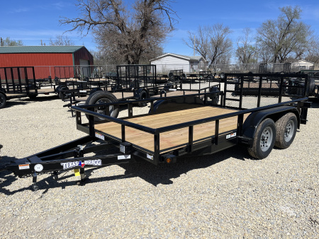 New 2026 83  x 14' Tandem Dovetail Utility Trailer - Texas Bragg Trailers