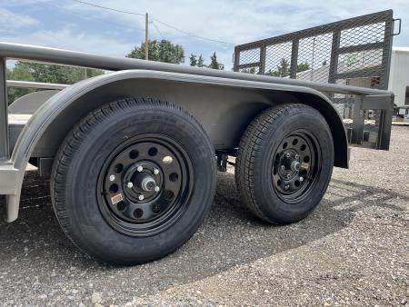 New 2025 Texas Bragg Trailers 77" x 14' Tandem Dovetail Utility Trailer