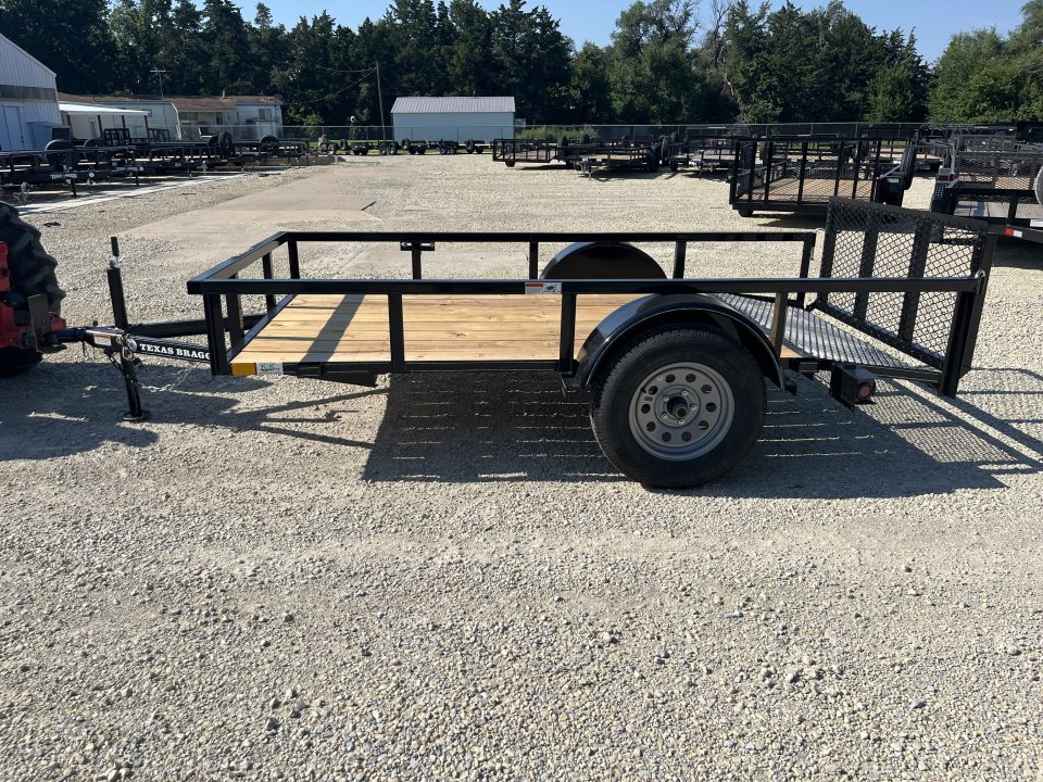 New 2026 Texas Bragg Trailers 5x10 LD29 Utility Trailer