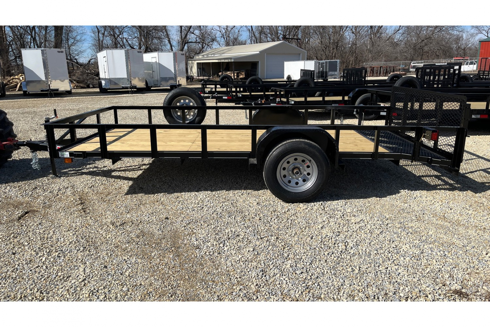 New 2026 77"x14' Dovetail - Double A Trailers