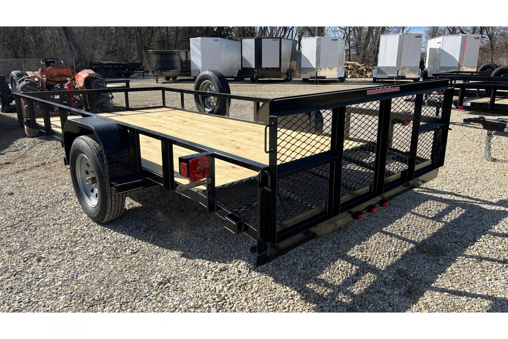 New 2026 77"x14' Dovetail - Double A Trailers