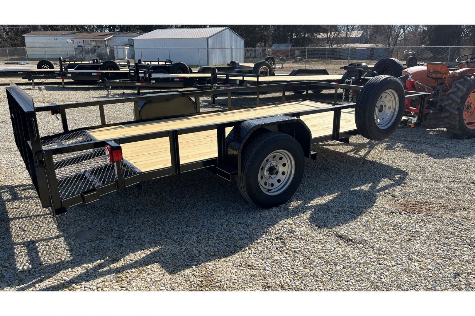 New 2026 77"x14' Dovetail - Double A Trailers