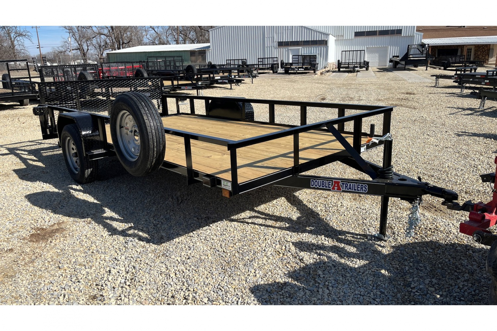 New 2026 77"x14' Dovetail - Double A Trailers