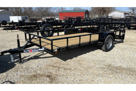 New 2026 77 x14' Dovetail - Double A Trailers