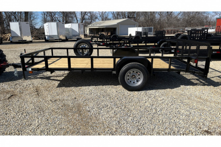 New 2026 77"x14' Dovetail - Double A Trailers