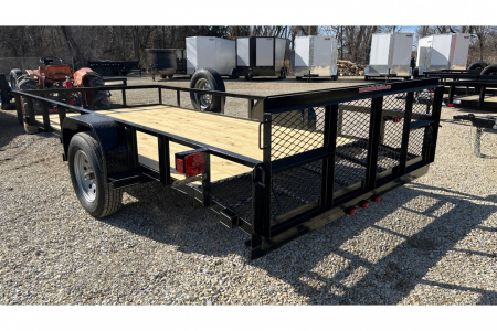 New 2026 77"x14' Dovetail - Double A Trailers