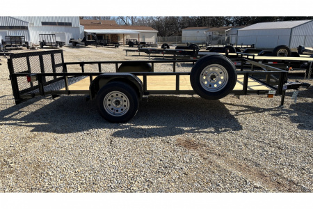 New 2026 77"x14' Dovetail - Double A Trailers