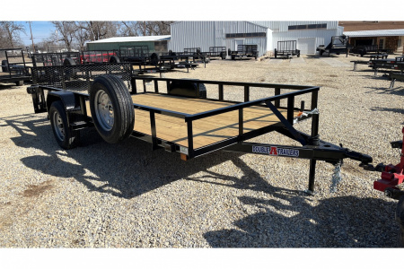 New 2026 77"x14' Dovetail - Double A Trailers