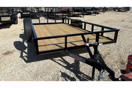 New 2026 77"x14' Dovetail - Double A Trailers