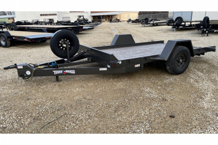 New 2025 HET 5200# - 80'' x 12' Tilt Equipment Trailer - Texas Bragg Trailers