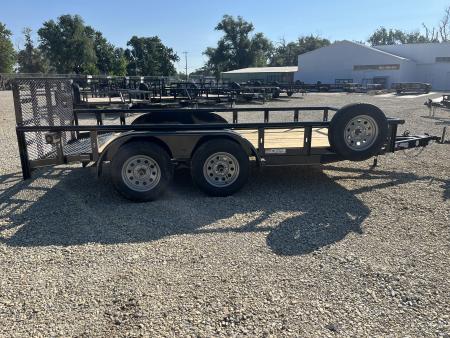 New 2026 77" x 14' Tandem Dovetail Utility Trailer - Texas Bragg Trailers