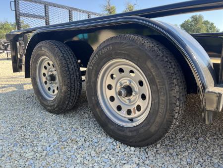 New 2026 77" x 14' Tandem Dovetail Utility Trailer - Texas Bragg Trailers