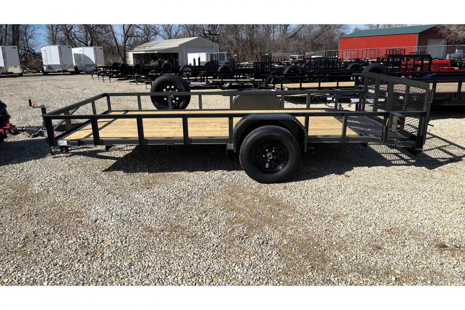 New 2026 77"x14' Dovetail - Double A Trailers