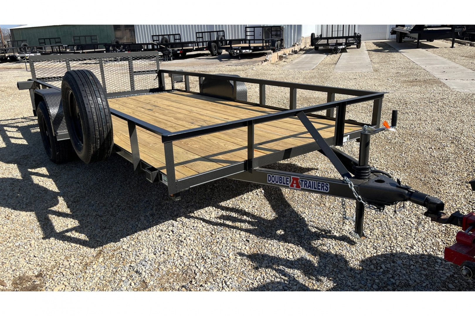 New 2026 77"x14' Dovetail - Double A Trailers