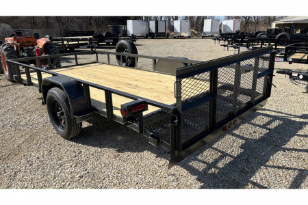 New 2026 77"x14' Dovetail - Double A Trailers