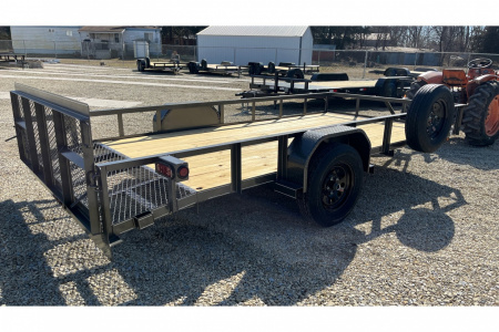 New 2026 77"x14' Dovetail - Double A Trailers