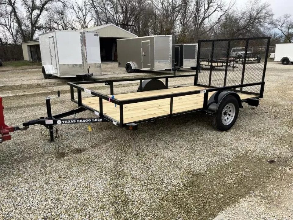 New 2026 Texas Bragg Trailers 6x12LD - 77'' x 12' Utility Trailer Utility Trailer