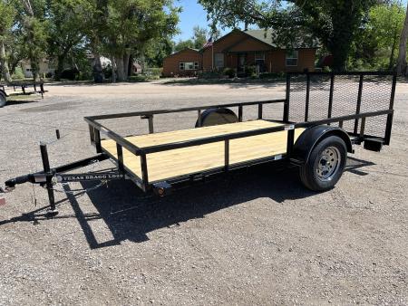 New 2026 Texas Bragg Trailers 6x12LD - 77'' x 12' Utility Trailer Utility Trailer