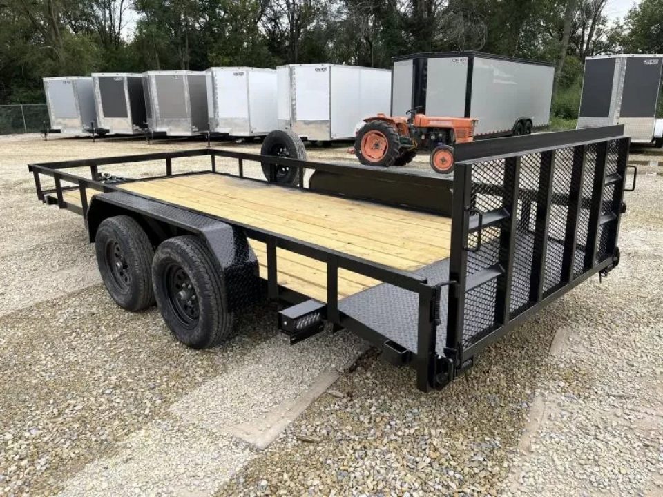 New 2026 82"x16' Utility Trailer - STAG Trailers