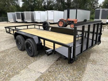 New 2026 82"x16' Utility Trailer - STAG Trailers