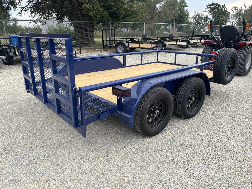 New 2026 Texas Bragg Trailers 12P - 83'' x 12' Light Pipe Utility Trailer
