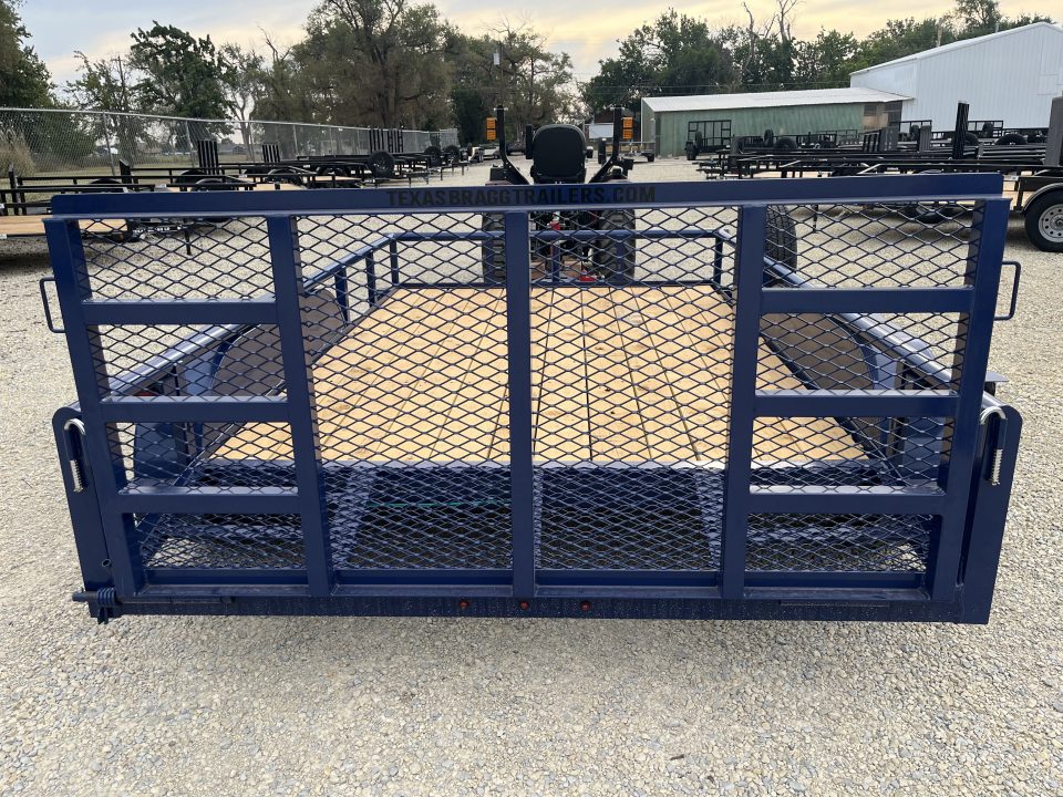 New 2026 Texas Bragg Trailers 12P - 83'' x 12' Light Pipe Utility Trailer