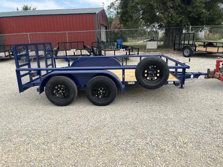 New 2026 Texas Bragg Trailers 12P - 83'' x 12' Light Pipe Utility Trailer