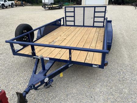 New 2026 Texas Bragg Trailers 12P - 83'' x 12' Light Pipe Utility Trailer