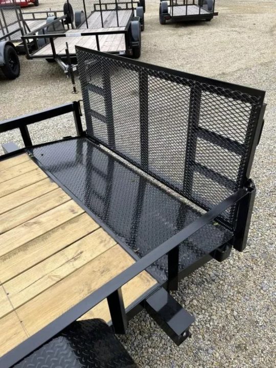 New 2026 Stag Trailers 76"x12' Dovetail Utility Trailer