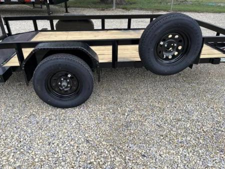 New 2026 Stag Trailers 76"x12' Dovetail Utility Trailer