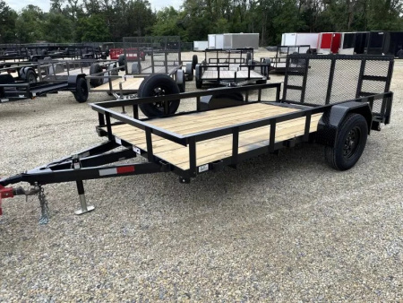 New 2026 76 x12' Dovetail Utility Trailer - STAG Trailers