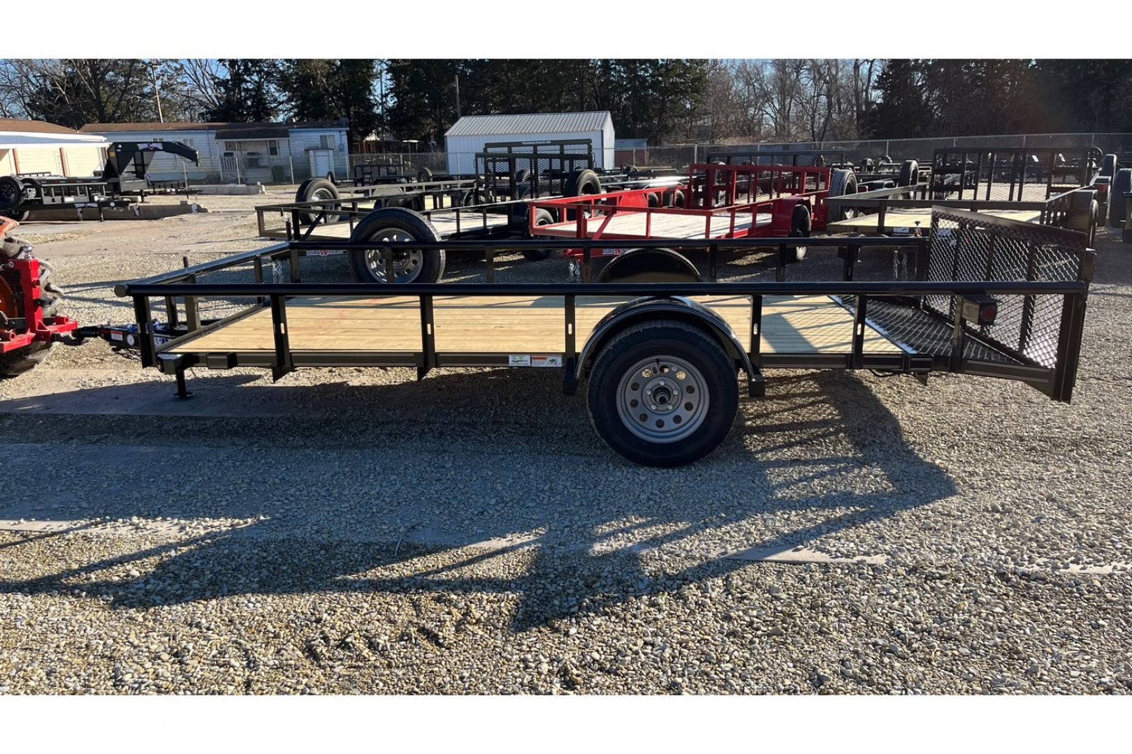 New 2026 77"x14' Dovetail Utility Trailer - Texas Bragg Trailers