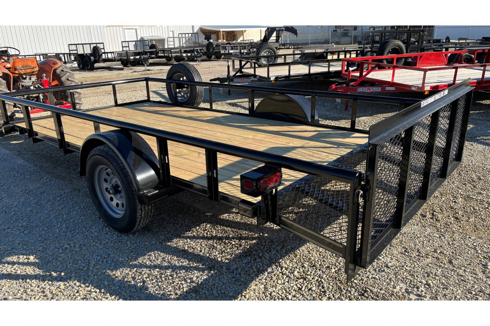 New 2026 77"x14' Dovetail Utility Trailer - Texas Bragg Trailers