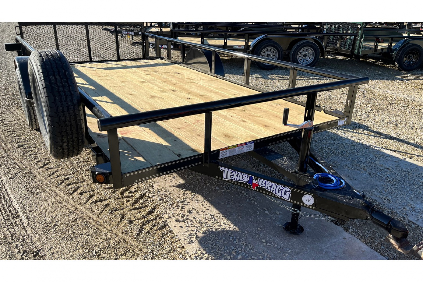 New 2026 77"x14' Dovetail Utility Trailer - Texas Bragg Trailers