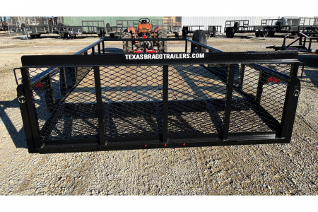 New 2026 77"x14' Dovetail Utility Trailer - Texas Bragg Trailers