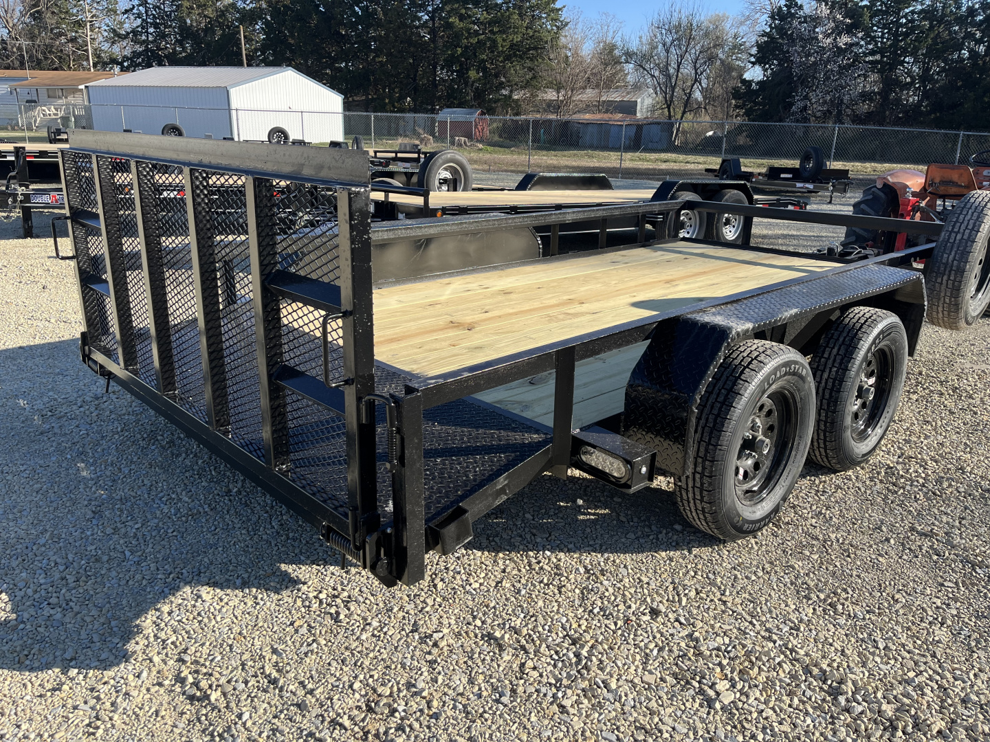 New 2026 82"x14' TA Dovetail Utility Trailer - STAG Trailers