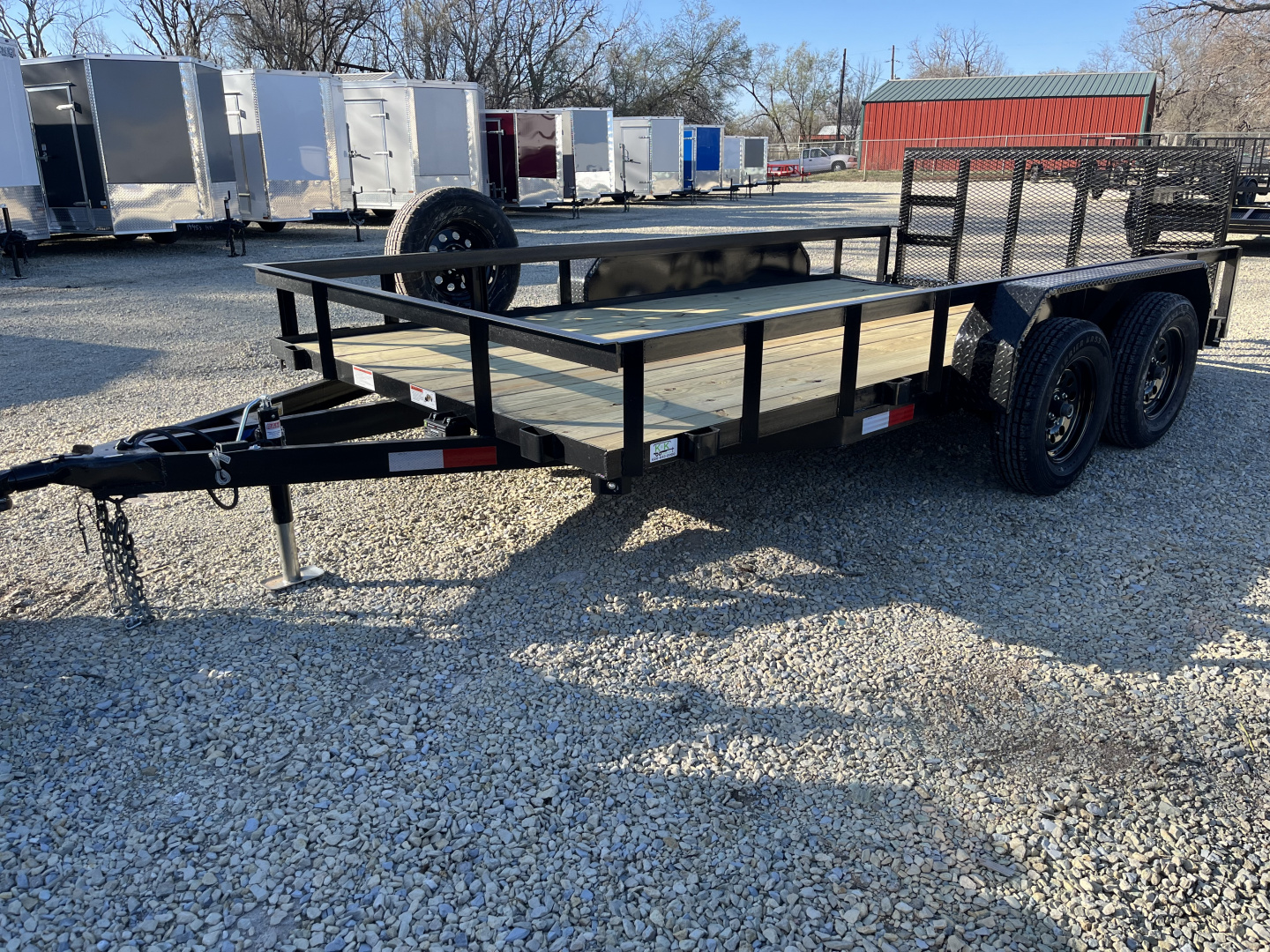 New 2026 82"x14' TA Dovetail Utility Trailer - STAG Trailers