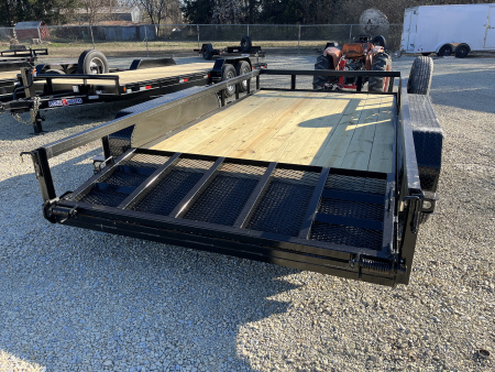 New 2026 82"x14' TA Dovetail Utility Trailer - STAG Trailers