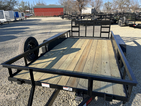 New 2026 82"x14' TA Dovetail Utility Trailer - STAG Trailers