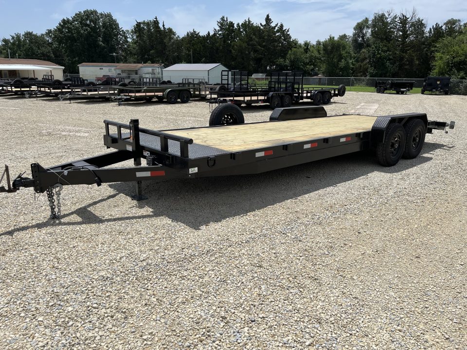 New 2026 Stag Trailers 82"x24' Dovetail 12K Equipment Trailer