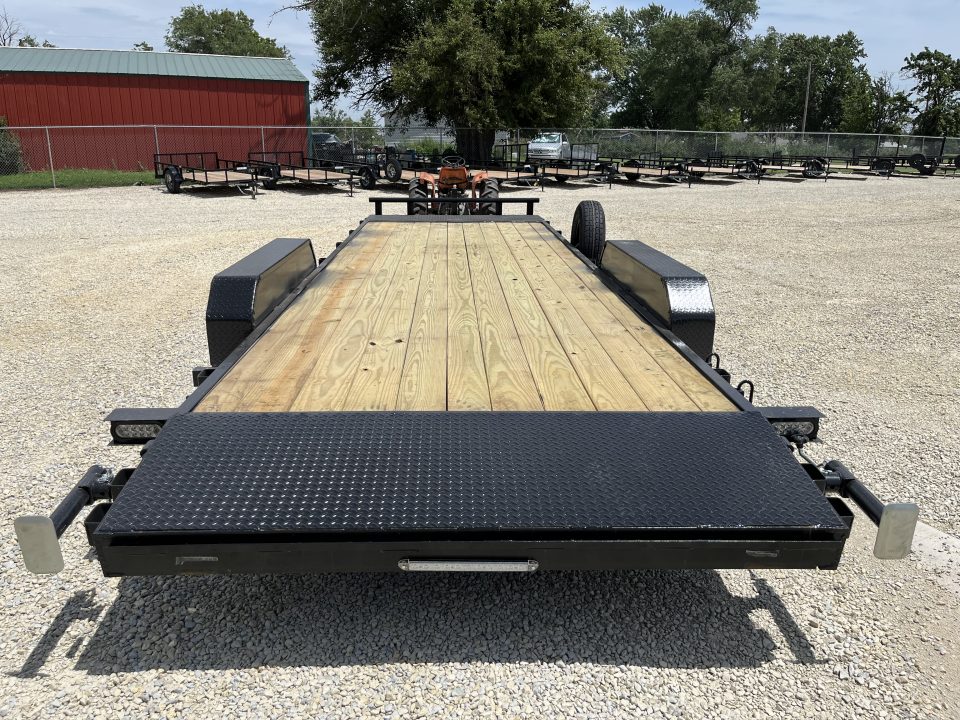 New 2026 Stag Trailers 82"x24' Dovetail 12K Equipment Trailer