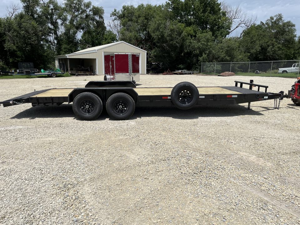 New 2026 Stag Trailers 82"x24' Dovetail 12K Equipment Trailer