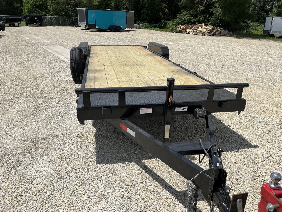 New 2026 Stag Trailers 82"x24' Dovetail 12K Equipment Trailer