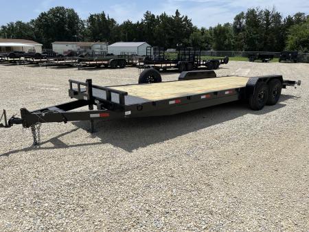 New 2026 Stag Trailers 82 x24' Dovetail 12K Equipment Trailer