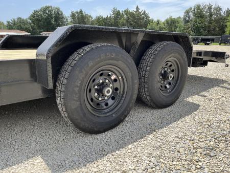 New 2026 Stag Trailers 82"x24' Dovetail 12K Equipment Trailer